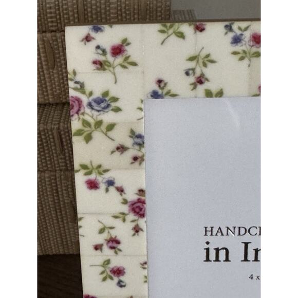 New 4x6 Vintage Inspired Floral COTTAGECORE Picture Frame - Picture 2 of 8